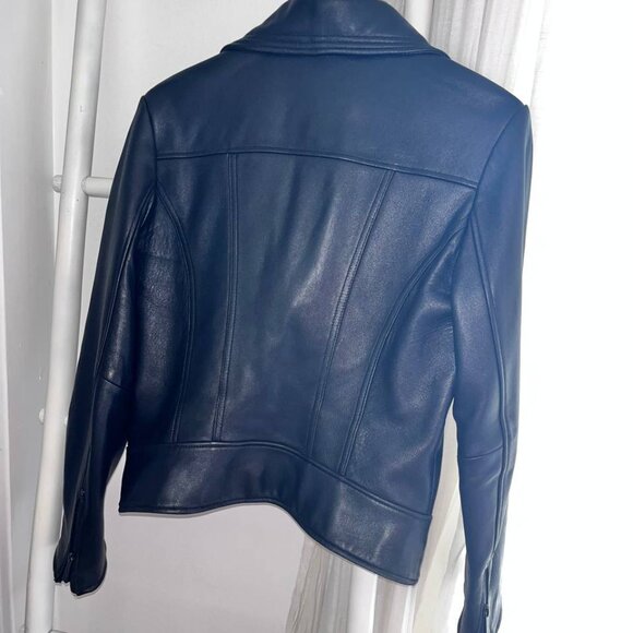 Michael Kors leather jacket - Picture 3 of 8
